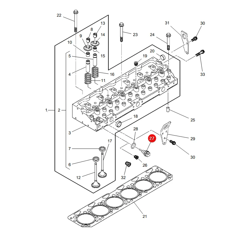 Granit - 60750026 - Massey Ferguson Motortemperatursensor