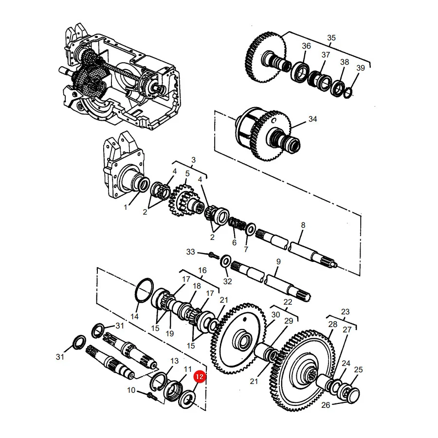 Granit - 70815411 - Massey Ferguson Zapfwellen-Dichtring