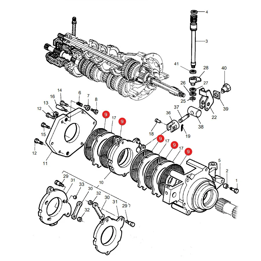 Granit - 71715105 - Bremsscheibe Massey Ferguson