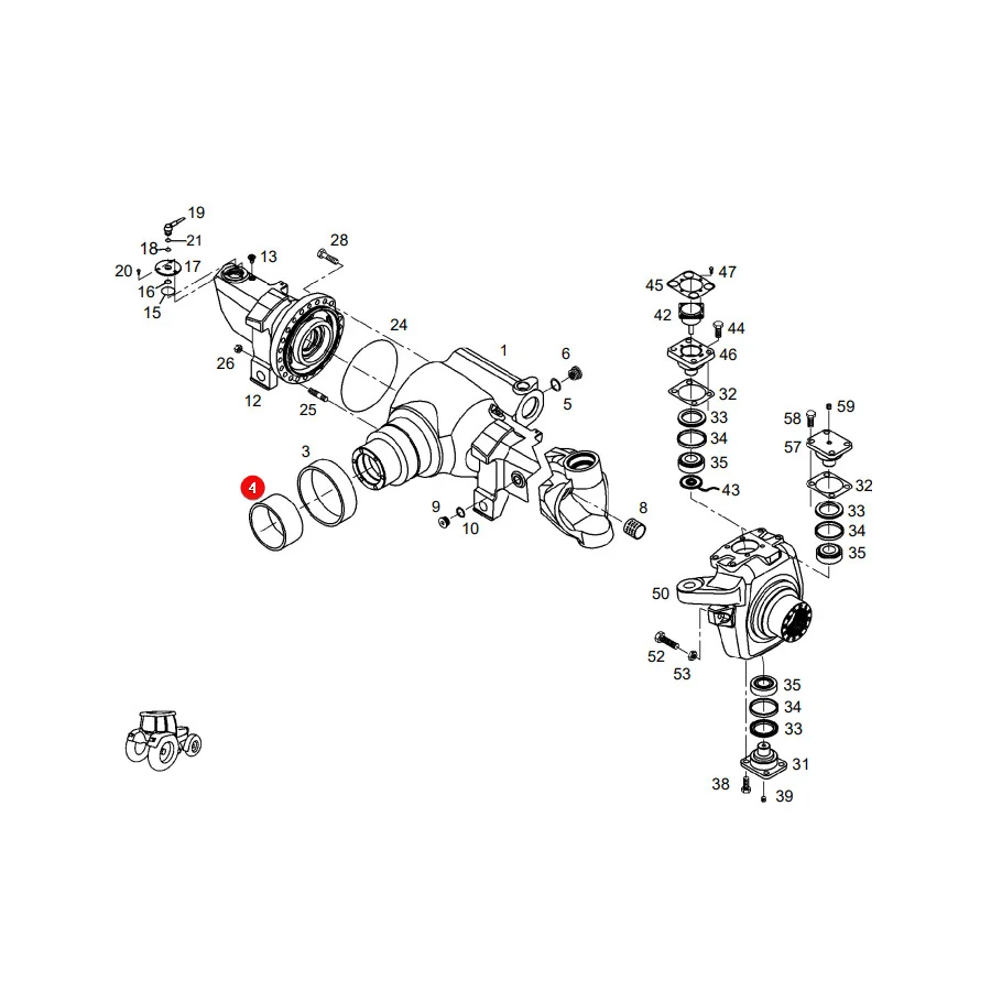 Granit - 72706342 - Vorderachsbuchse Fendt