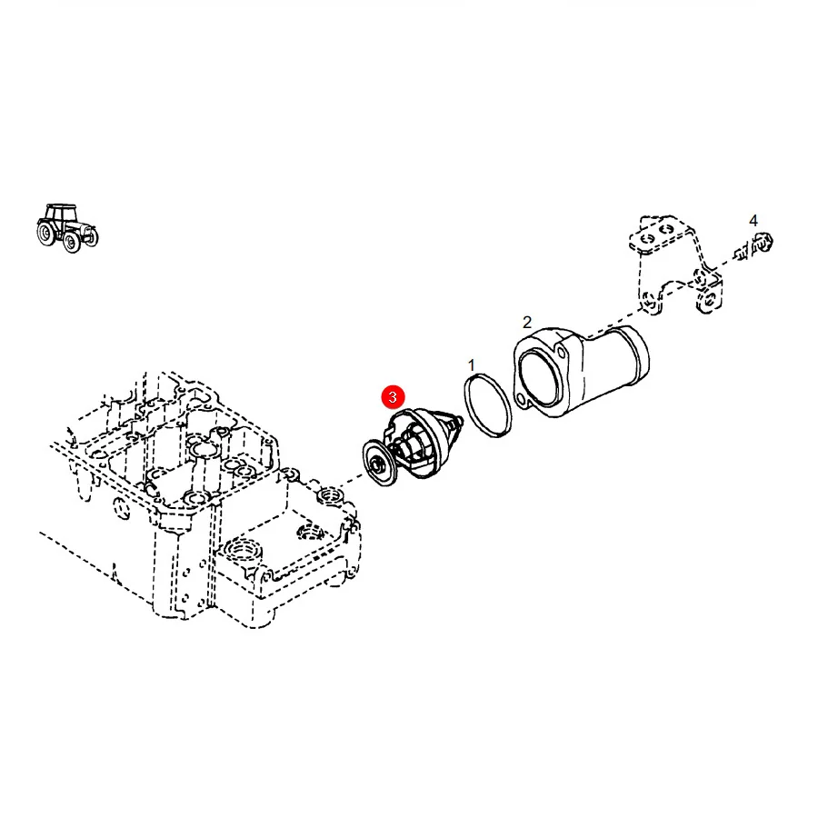 Granit - 74706065 - Fendt Wasserthermostat