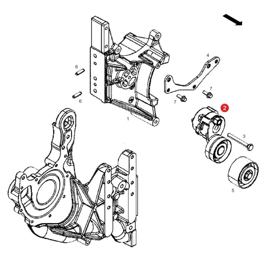 Granit - 74706144 - Spannrollenlager Fendt