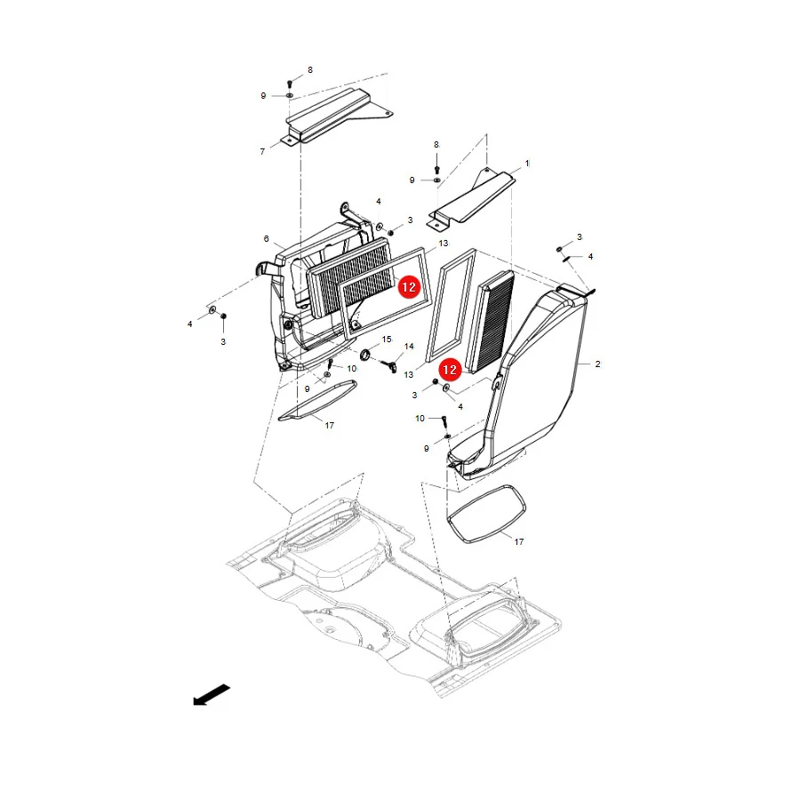 HiFi - SC50377 - Innenraumfilter Fendt