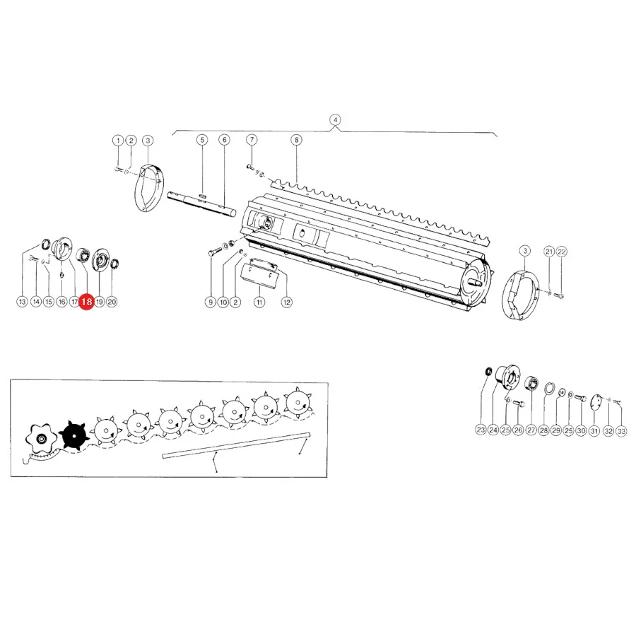 INA/FAG - 22208-C3-FAG.01 - Pendelrollenlager 22208 C3 Claas