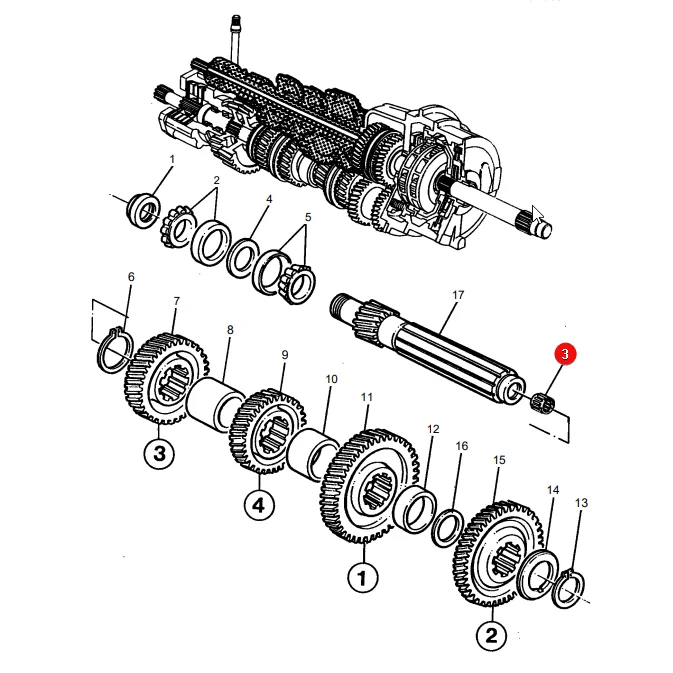 INA/FAG - HK3020 - Nadellager Massey Ferguson X636048900000