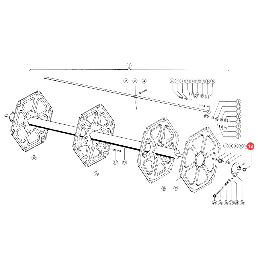 JAG - 008550.01 - Teflonbuchse Claas
