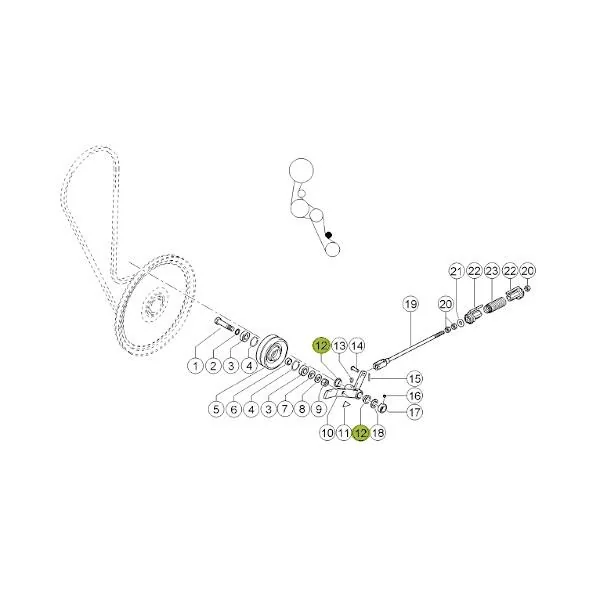 JAG - 008560.02 - Teflonbuchse Claas
