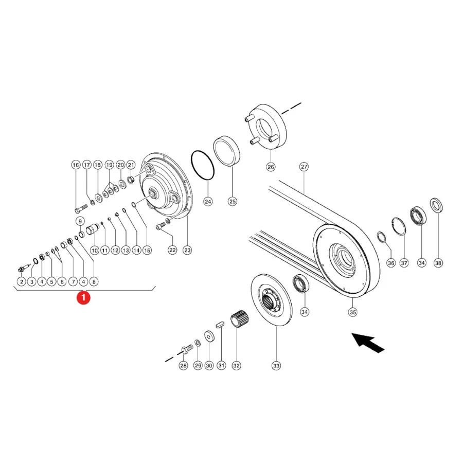 JAG - 039389.00 - Hydraulikgeschwindigkeitsanschluss Claas