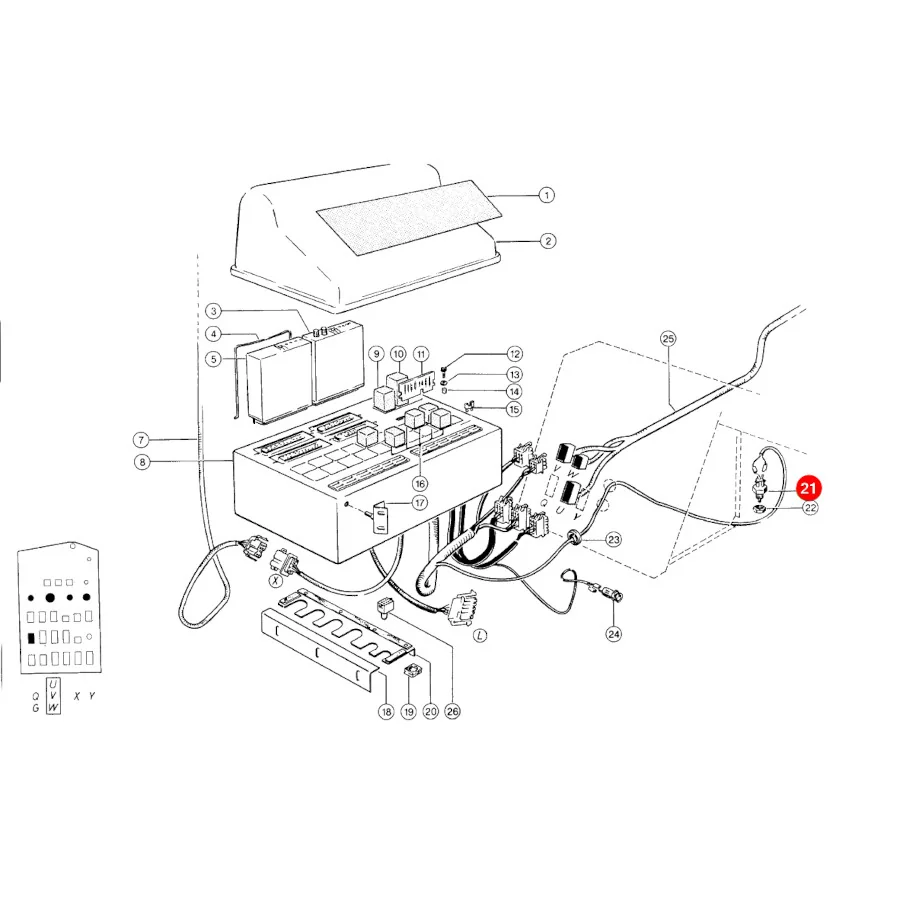 JAG - 215357.02 - Elektroschalter Claas