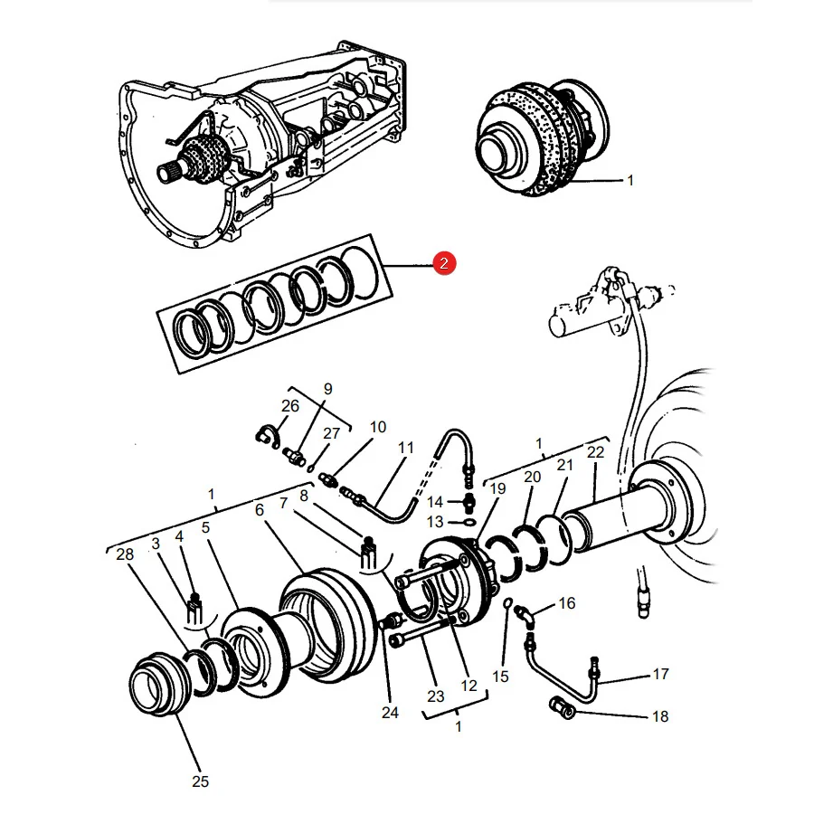 JAG - 229-13.01 - Kupplungsreparatursatz Massey Ferguson