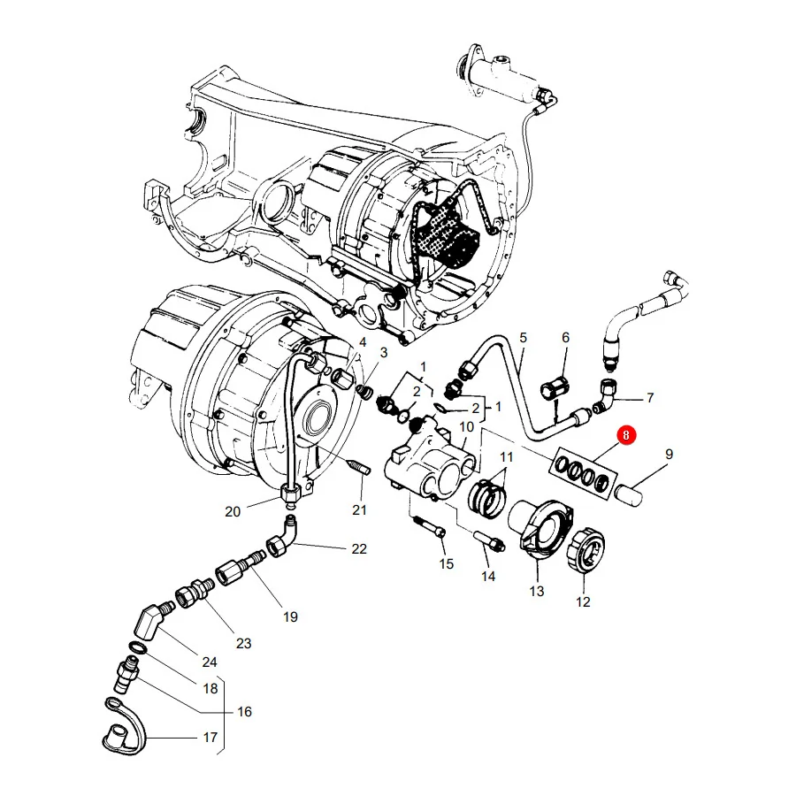 JAG - 229-14.01 - Satz Dichtringe Massey Ferguson