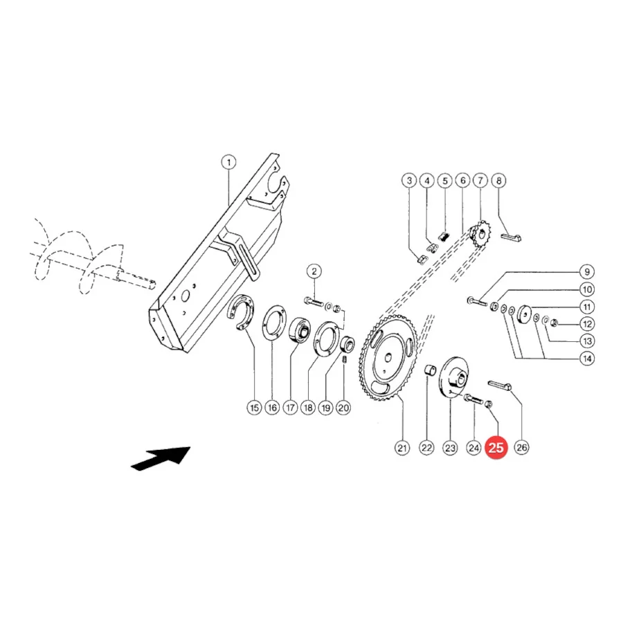 JAG - 237947.02 - Mutter M10 Claas