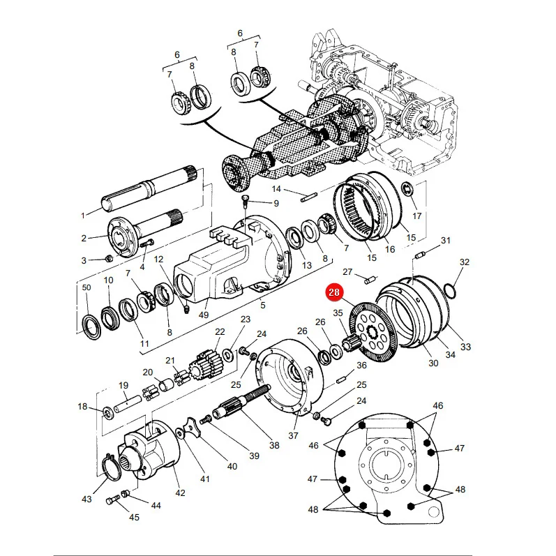 JAG - 3617649M91.01 - Bremsscheibe Massey Ferguson