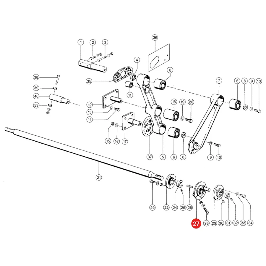 JAG - 600790.00 - Claas Exzenter des Sämaschinenantriebs