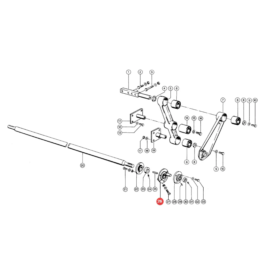 JAG - 600791.00 - Claas Linker Exzenter des Sämaschinenantriebs