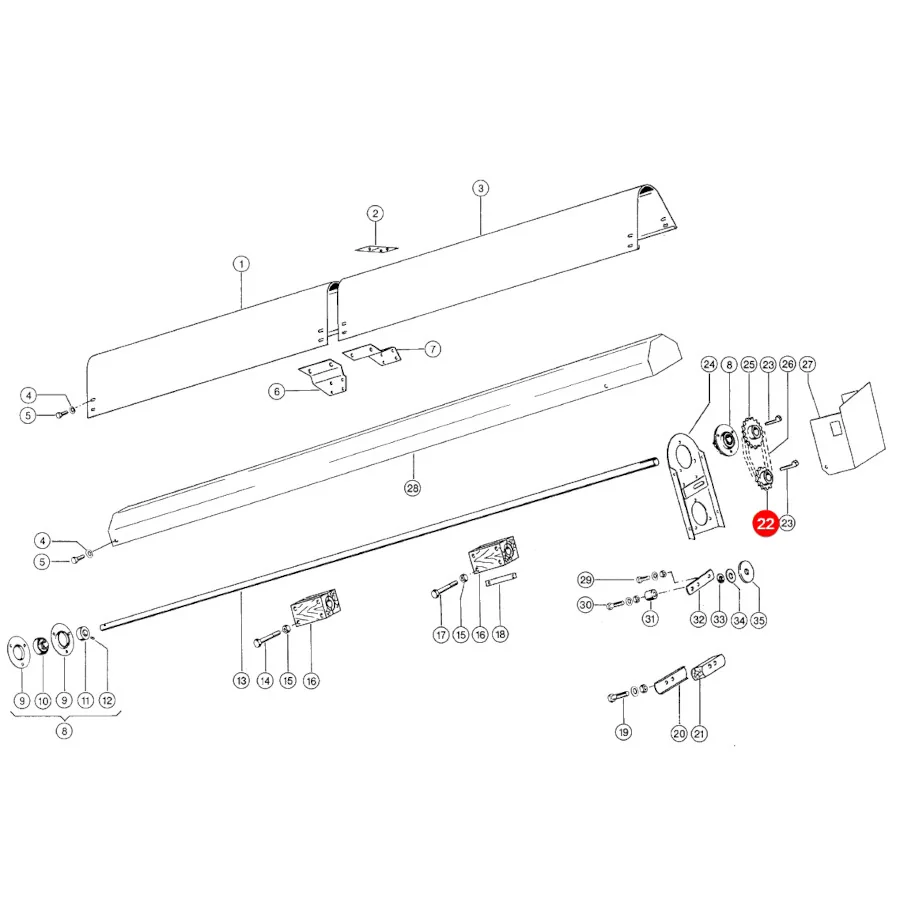 JAG - 605484.00 - Claas Reinigungszahnrad Z17