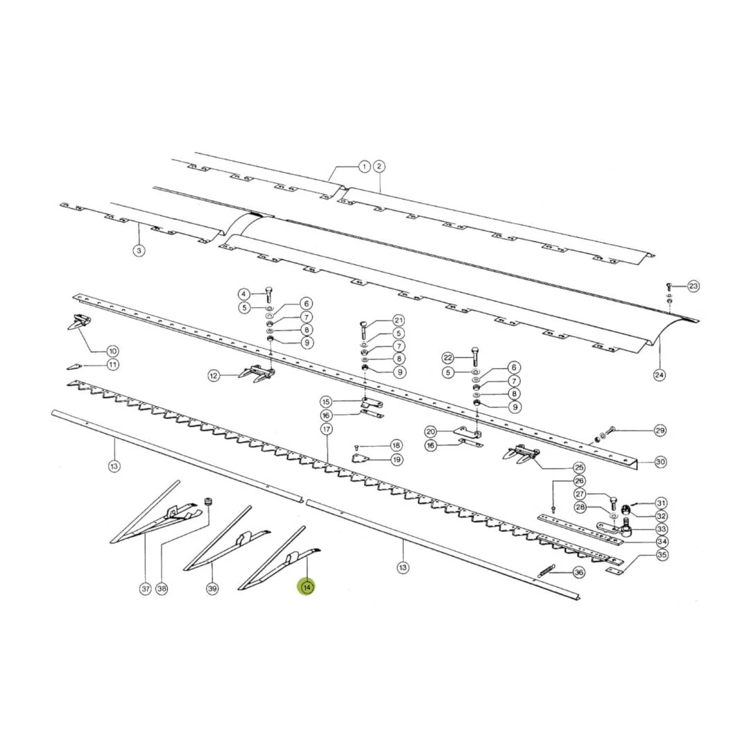 JAG - 610272.31 - Claas Getreideheber