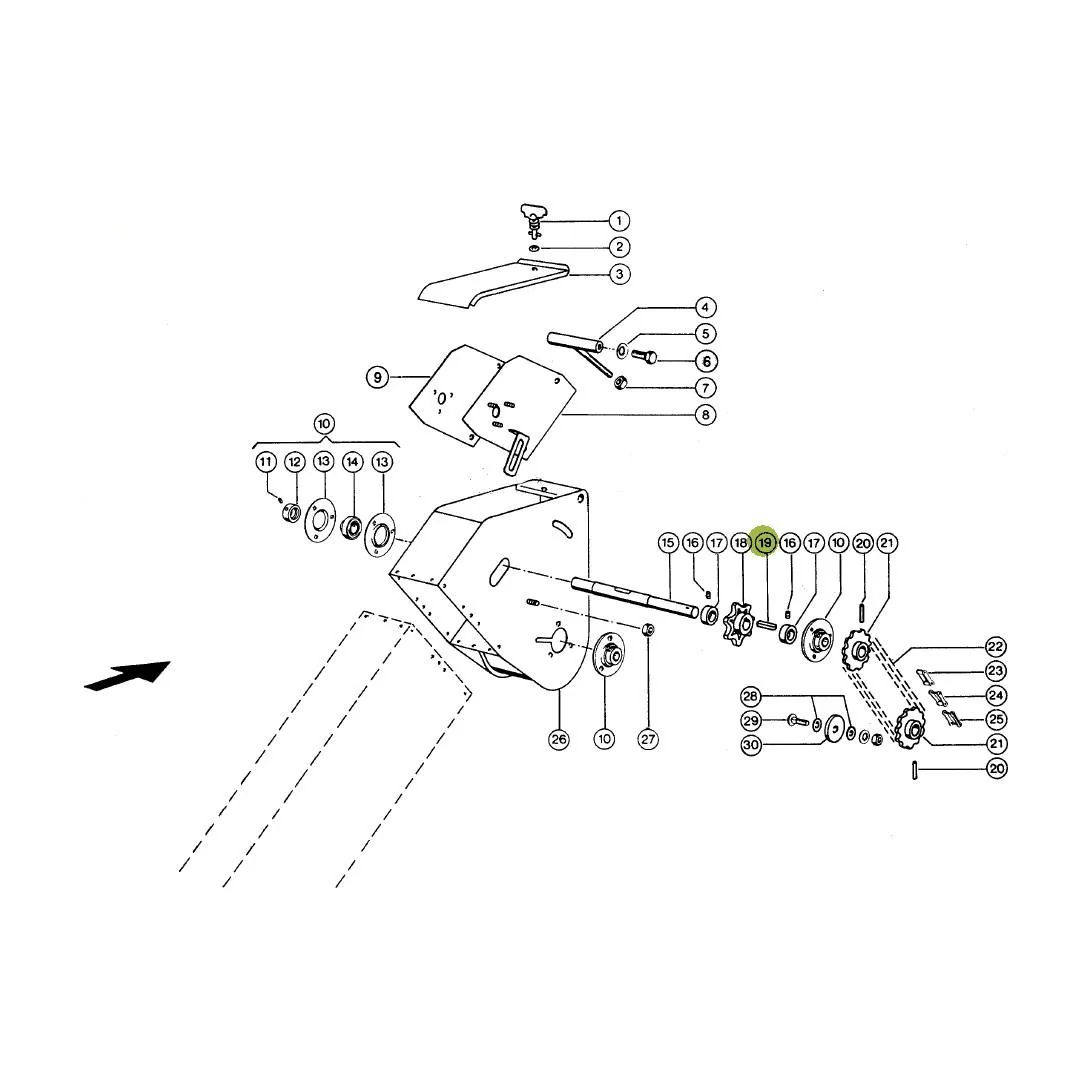 JAG - 633020.01 - Claas Keil 8 x 7 x 30 mm