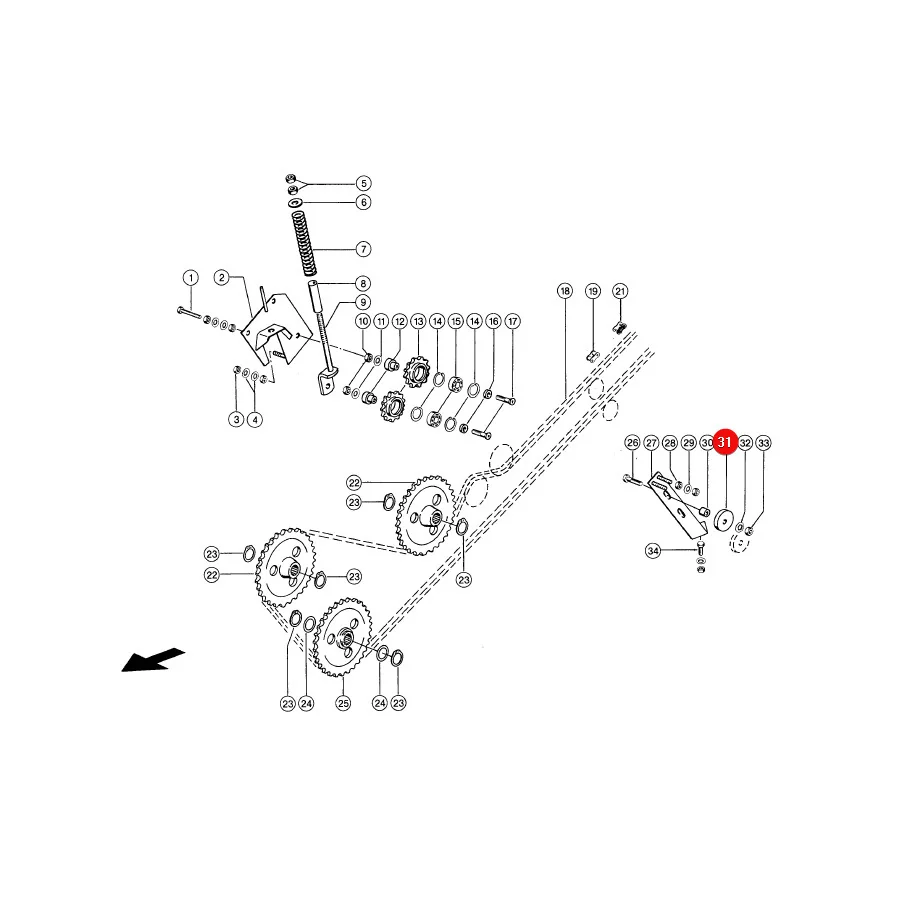 JAG - 642489.01 - Claas Spannrolle