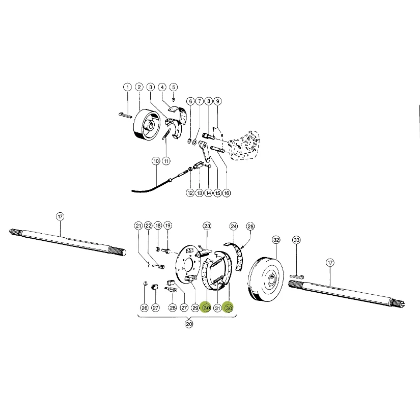 JAG - 643208.02 - Claas Bremssattel 60x250mm