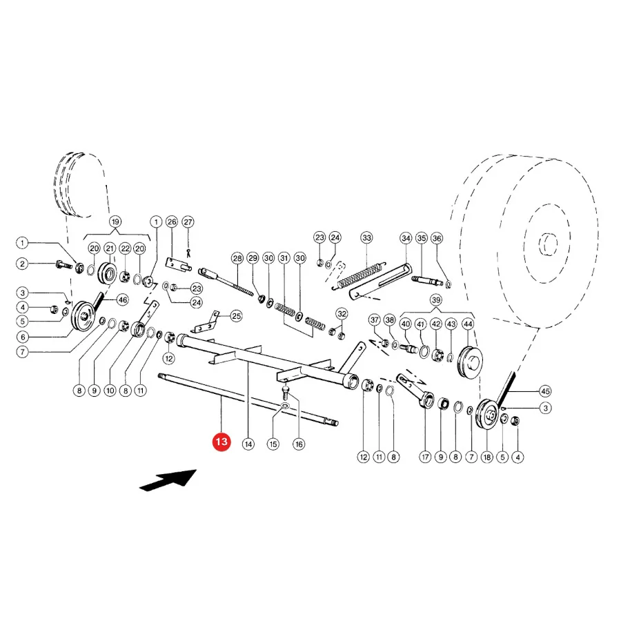 JAG - 657483.00 - Claas Getreideeinzugswalze
