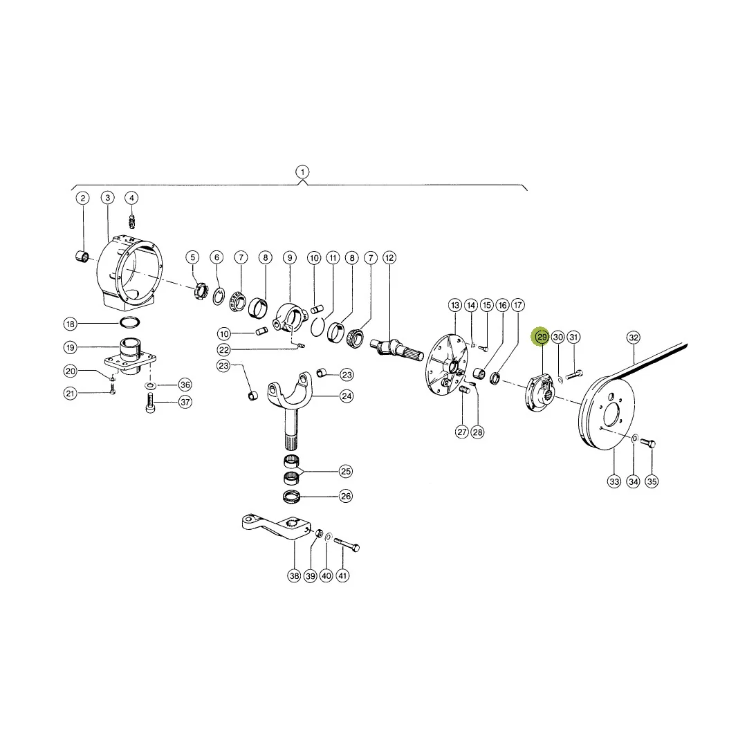 JAG - 670401.00 - Claas Getriebemontagenabe