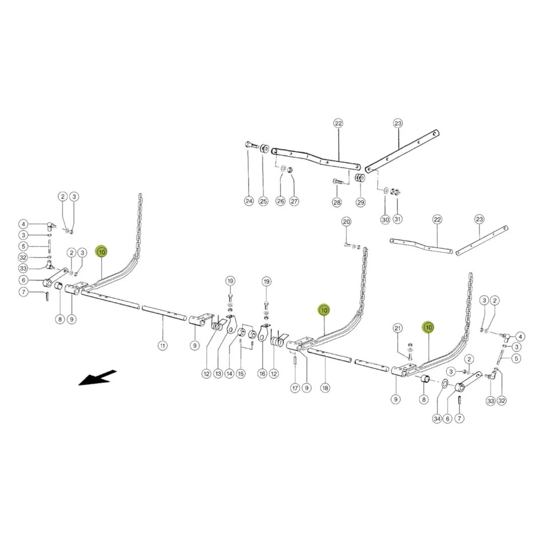 JAG - 753029.03 - Autocontour-Kufe Claas