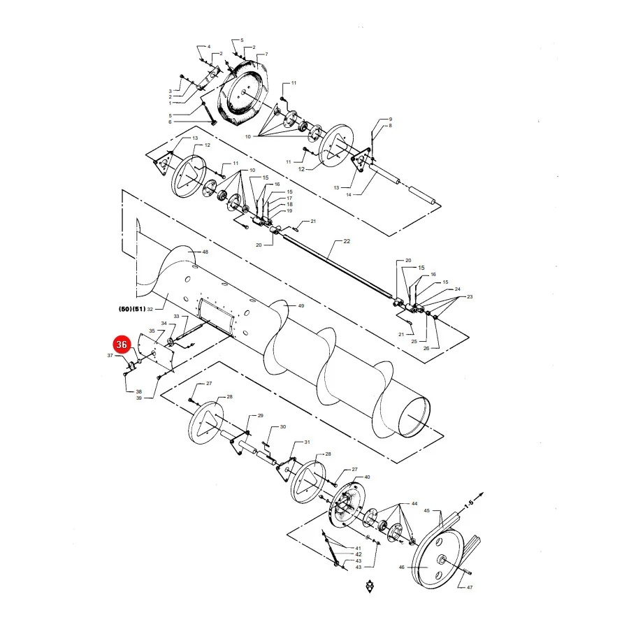 JAG - D28260314.01 - Fingerführung Massey Ferguson