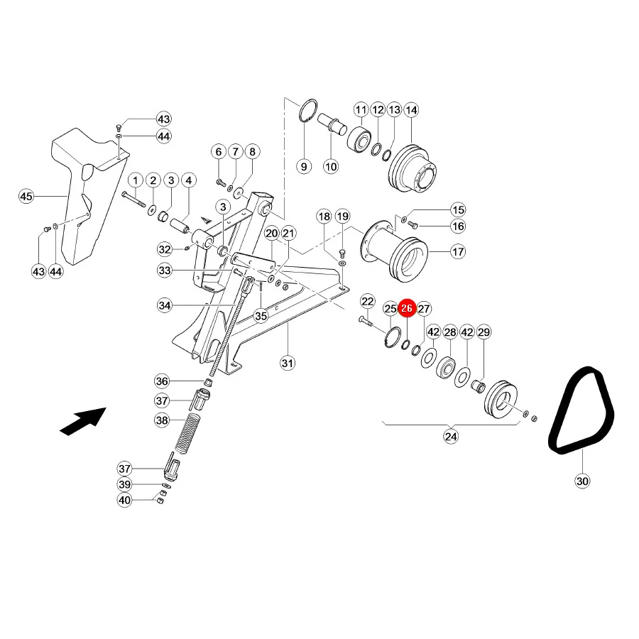 JAG - SEG-W047 - Claas Sicherungsring 47 x 1,75