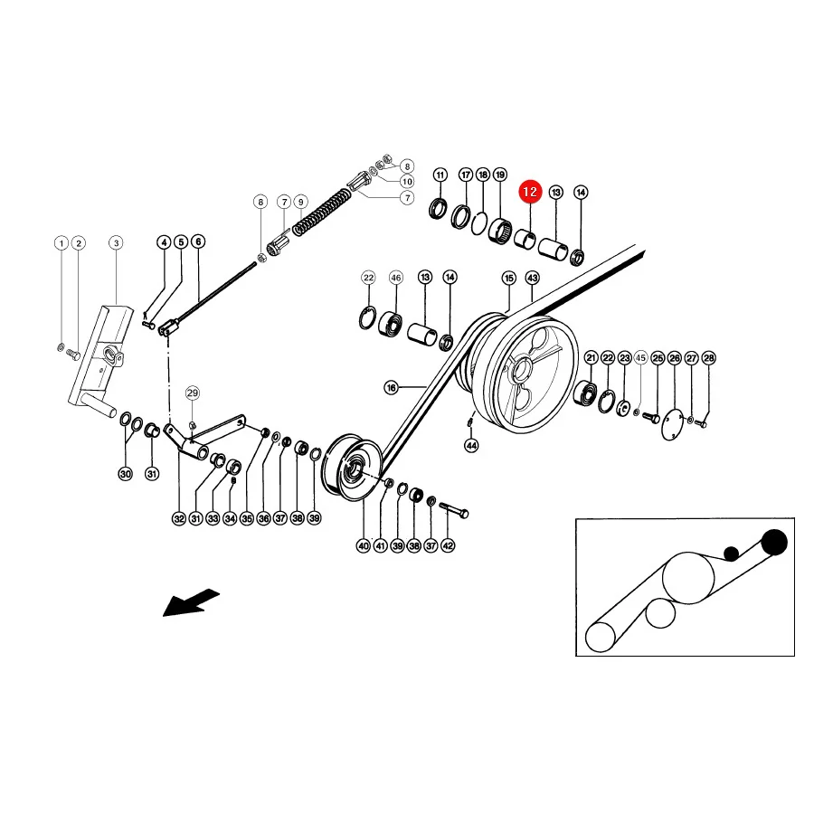 JHB - 215136.02 - Lagerbuchse Claas