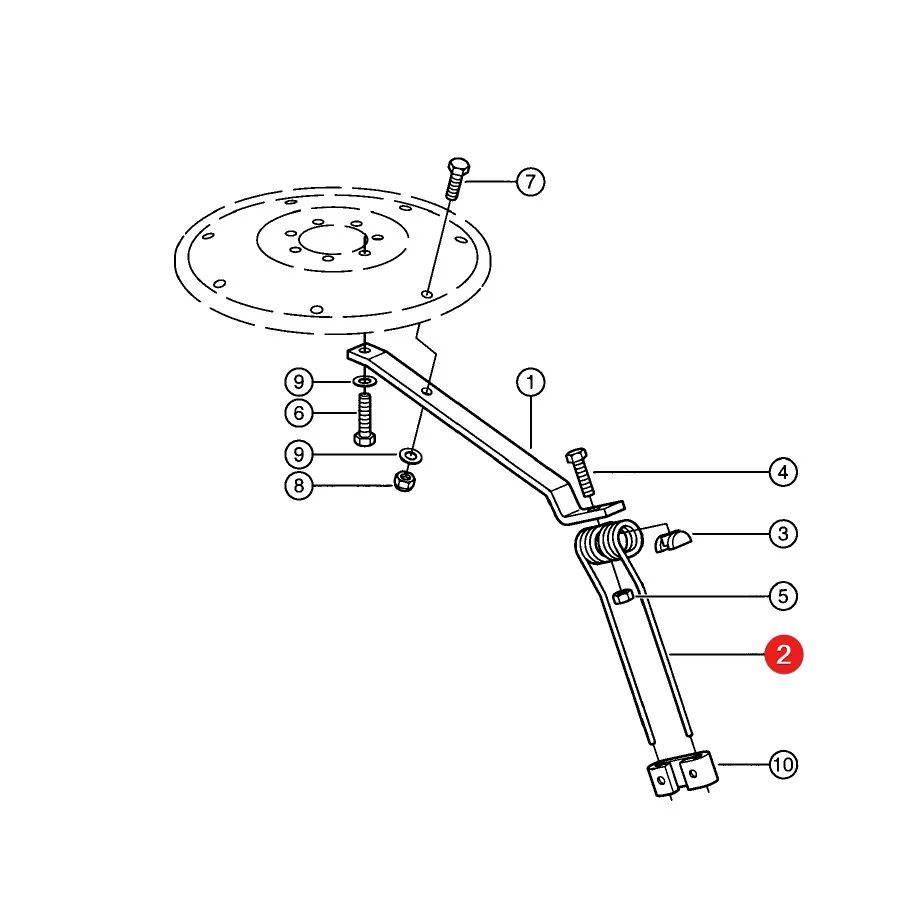 Kramp - 0009023442KR - Claas Rechenfinger Ersatz