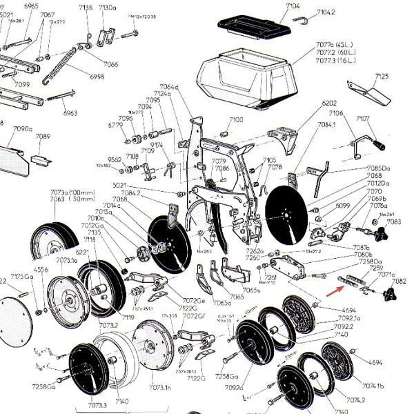 Kramp - 30156026N - Scharfeder 7259 Monosem