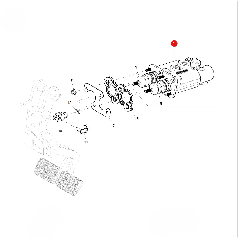 Loctite - S220PB2507040 - Bremsenpumpe Fendt