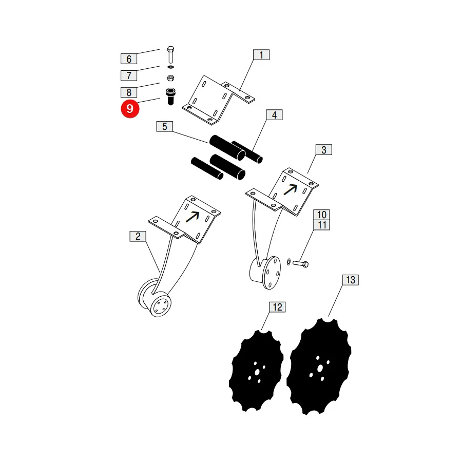 Mandam - 05-02-0616 - Bolzenabdeckung M16
