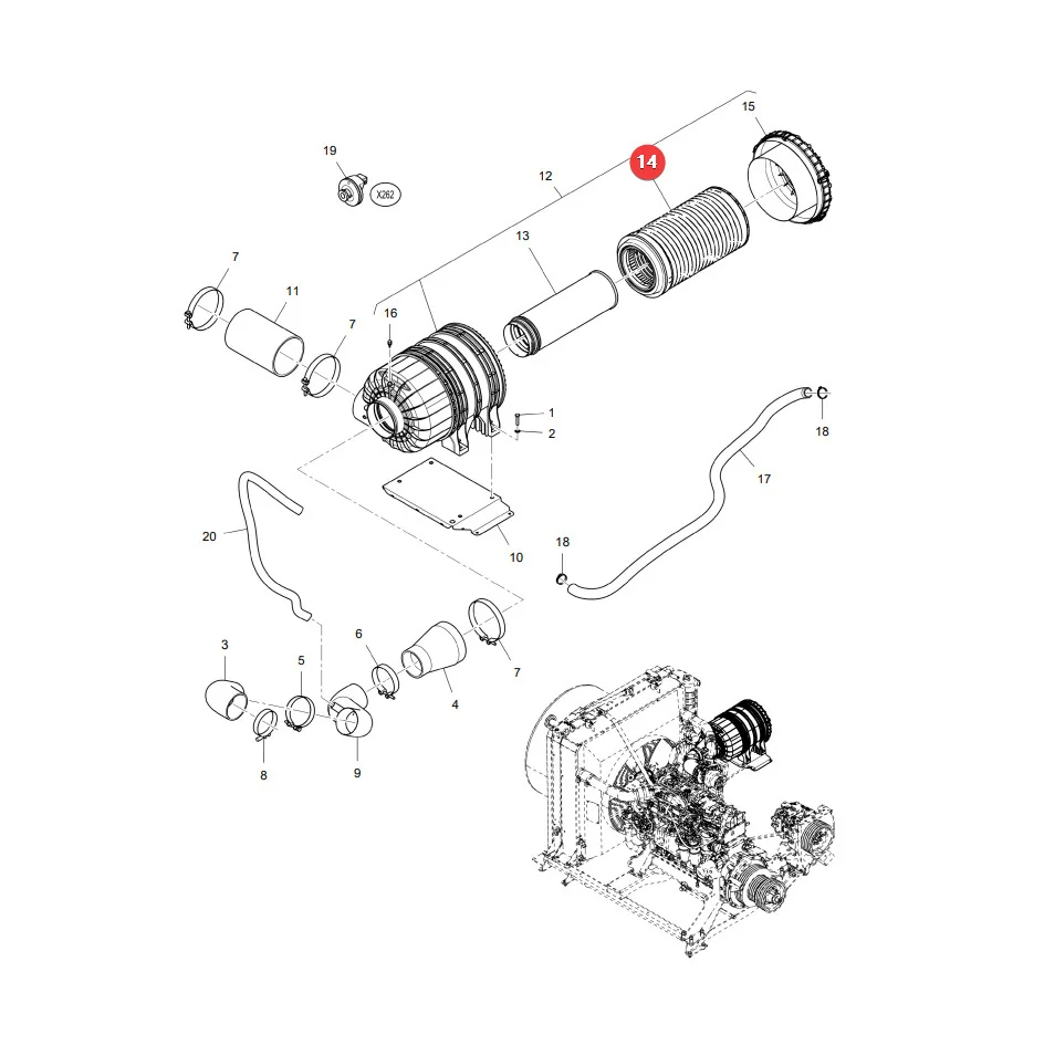 Mann Filter - C25900 - Außenluftfilter C25900
