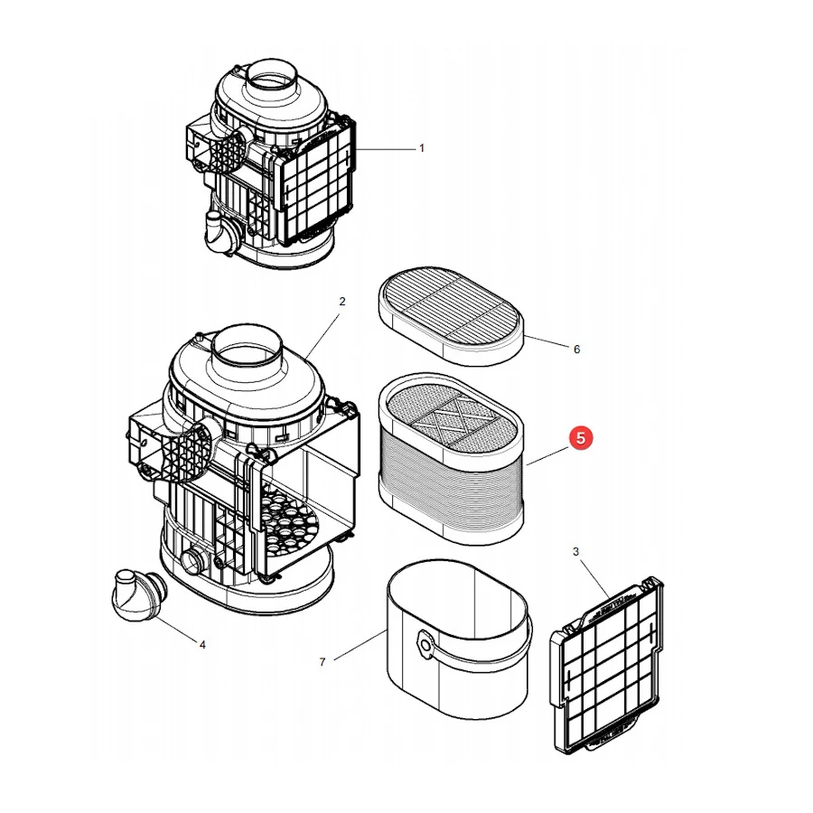 Mann Filter - CP24420 - Motorluftfilter