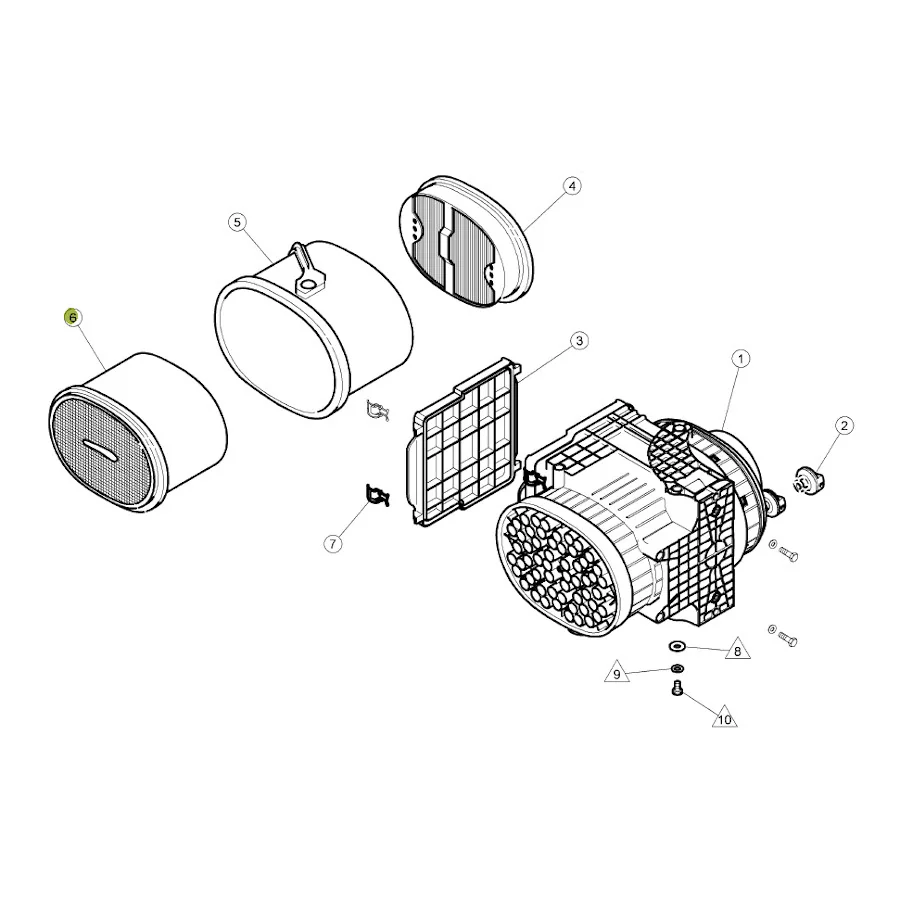 Mann Filter - CP29550 - Hauptmotorluftfilter