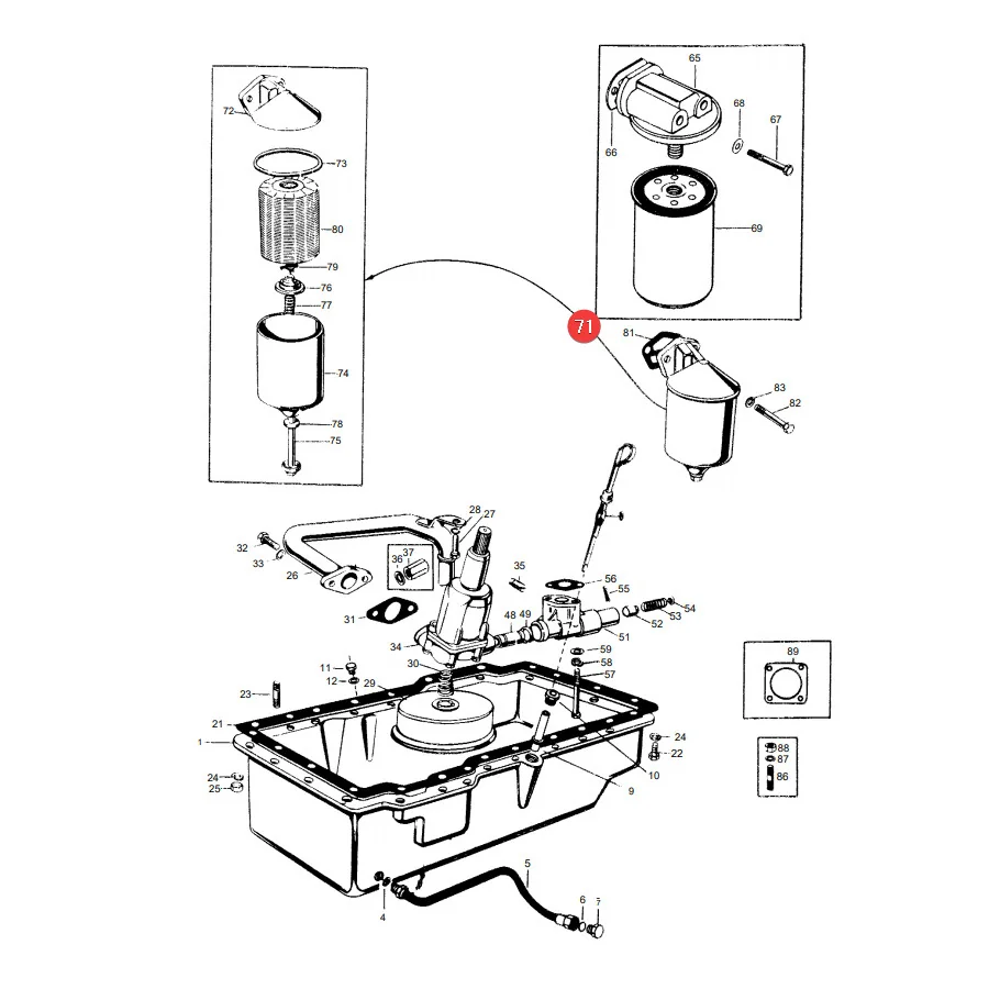 Mann Filter - H1038X - Motorölfilter