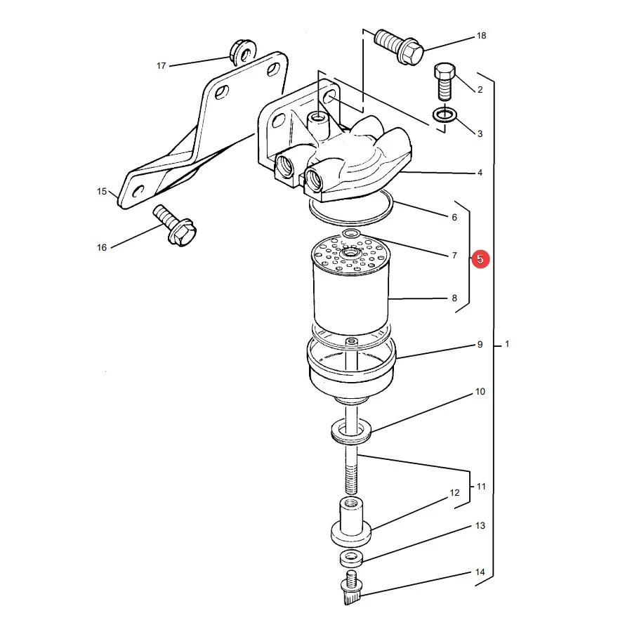 Mann Filter - P917/2X - Kraftstofffilter