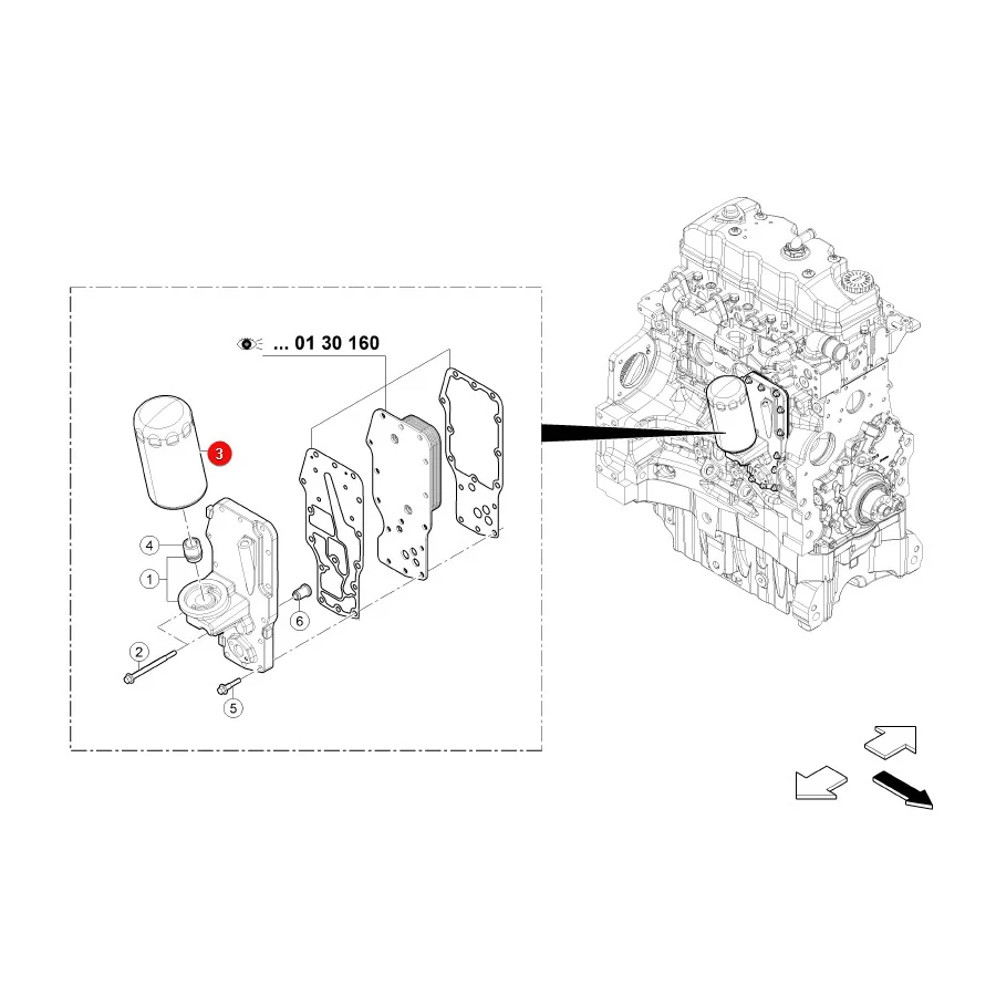 Mann Filter - W9019 - Motorölfilter