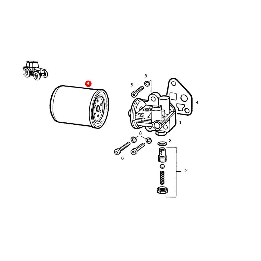 Mann Filter - W930 - Fendt F139215310010 Motorölfilter