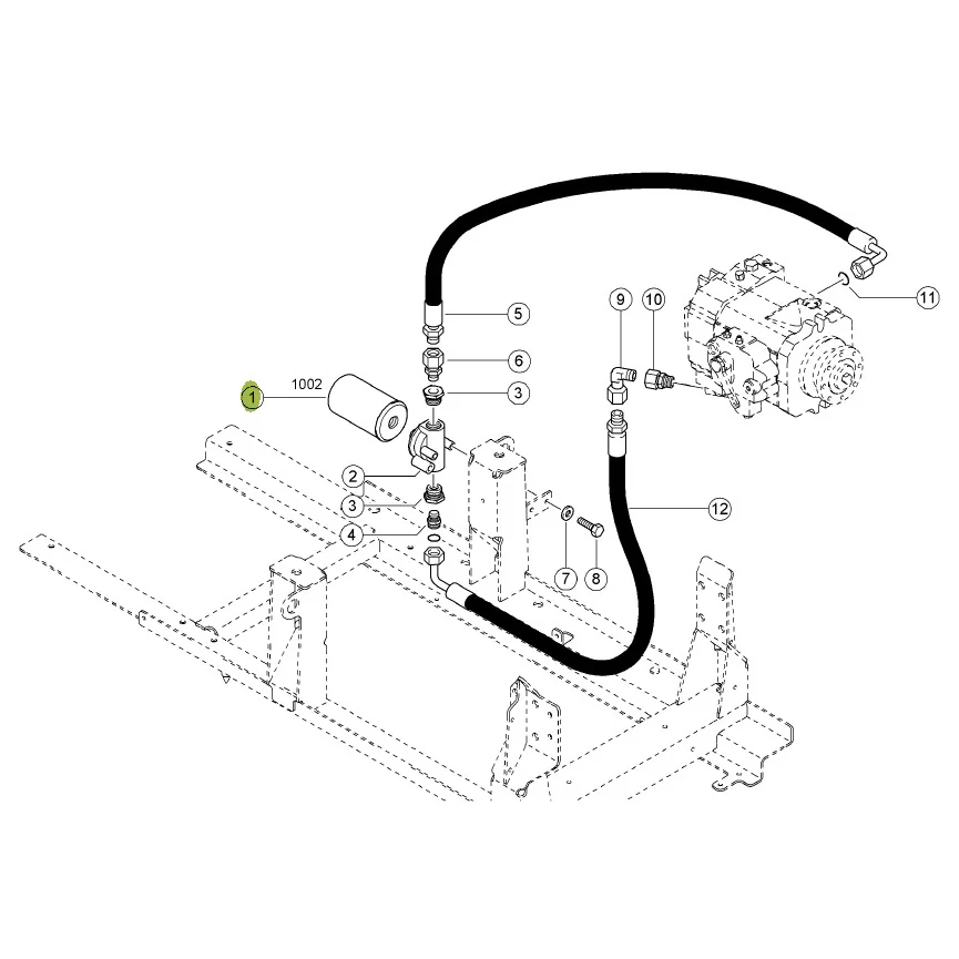 Mann Filter - WD950/2 - Hydraulikölfilter