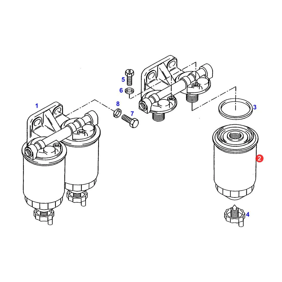 Mann Filter - WDK725 - Kraftstofffilter