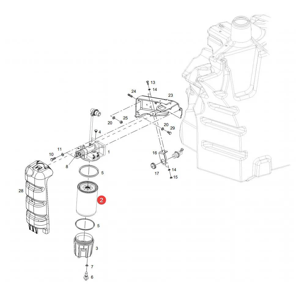 Mann Filter - WK1070X - Kraftstofffilter