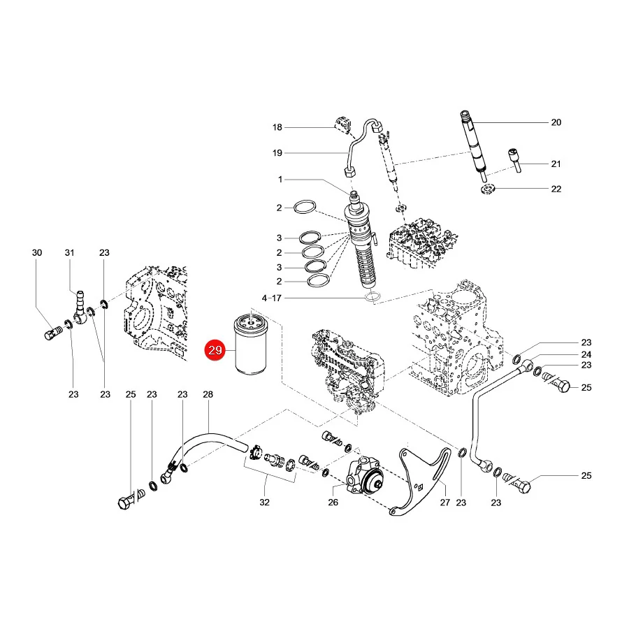 Mann Filter - WK940/19 - Kraftstofffilter