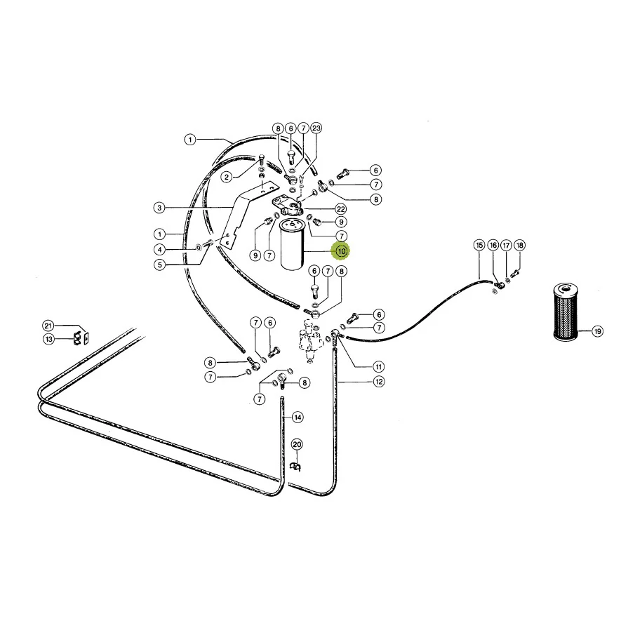 Mann Filter - WK962/4 - Kraftstofffilter