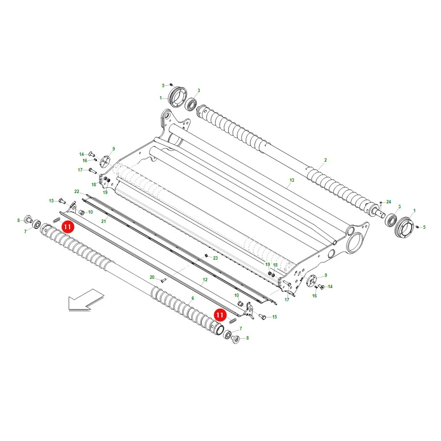 Maschio Gaspardo - B018P0036R - Federfinger