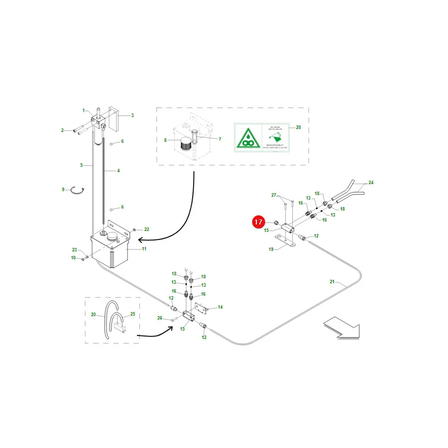 Maschio Gaspardo - B0H600015R - Spezialschraube