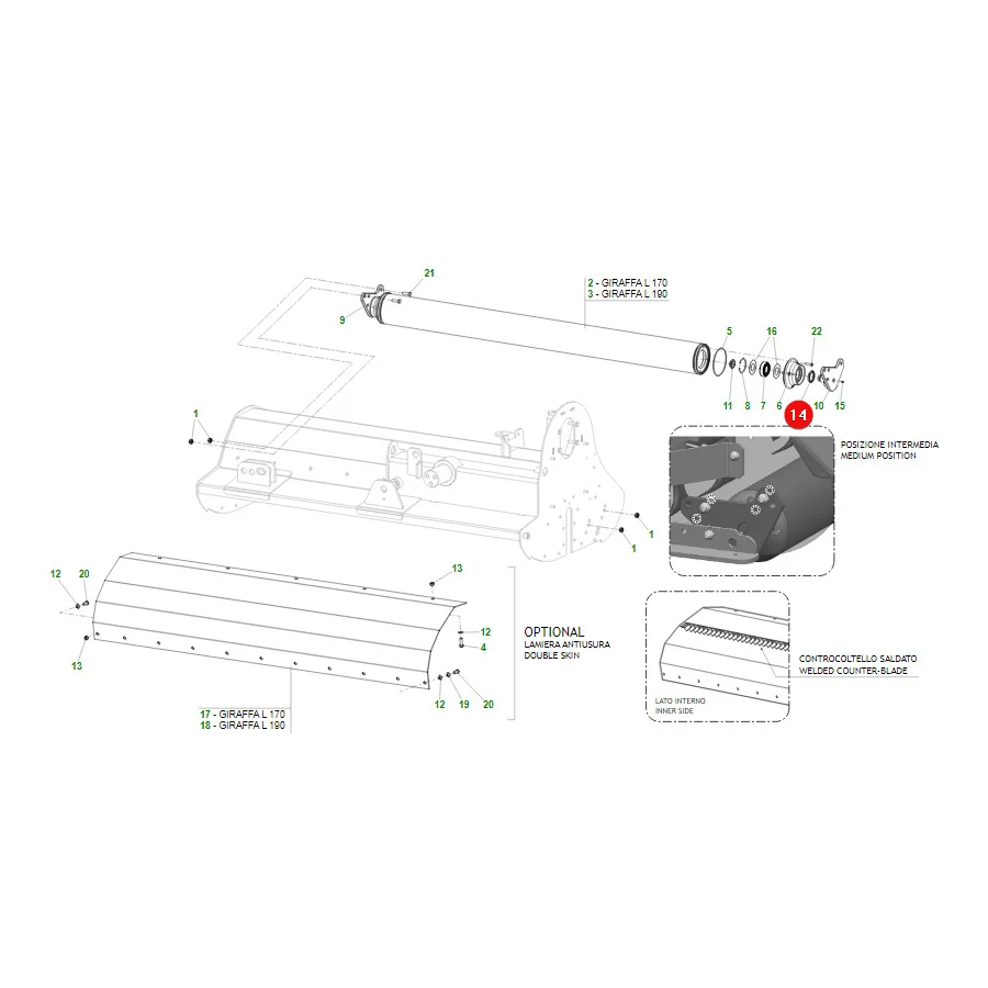 Maschio Gaspardo - F03012235R - Ring