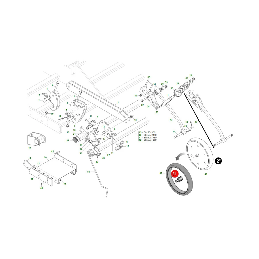 Maschio Gaspardo - F04100149R - Lager